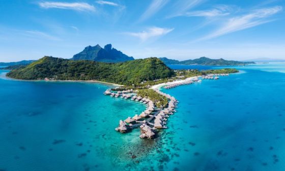 honeymoon in bora bora bungalo over water
