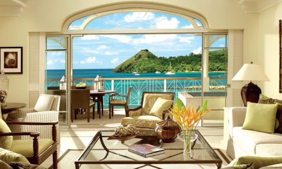 st lucia view