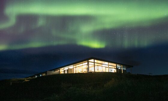 the northern lights in