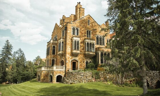 glen eyrie castle summer