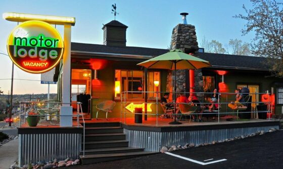 the motor lodge office