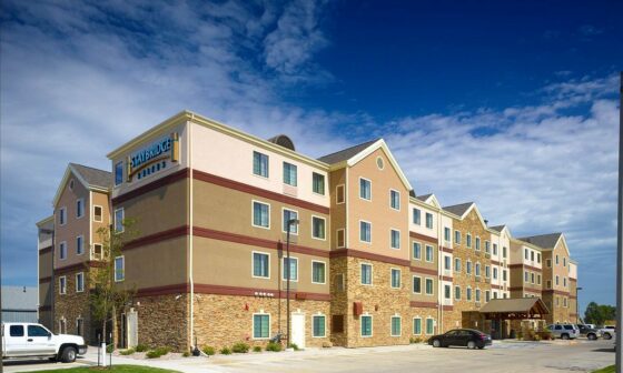 blue skies at the minot