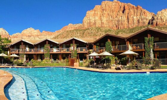 the pool