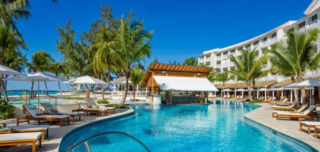 1. Stay at a luxury resort