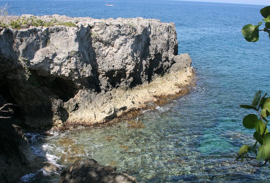 9. Behold the negril cliffs