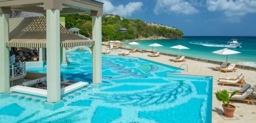 Sandals Saint lucia