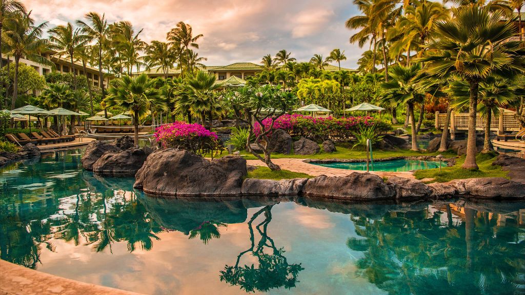Grand Hyatt Kauai Resort Spa, one of Hawaii all inclusive resorts you can stay at.