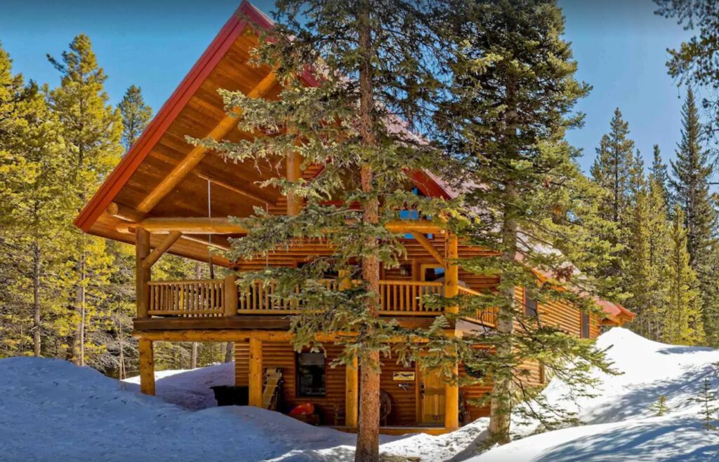 Romantic Rustic Cabin, one of the top romantic cabins in Colorado.