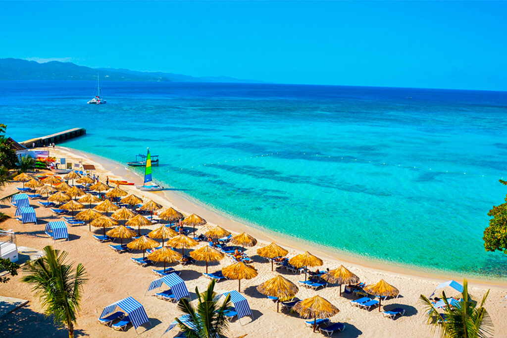 Cornwall Beach, one of the best beaches in Montego Bay you can visit.